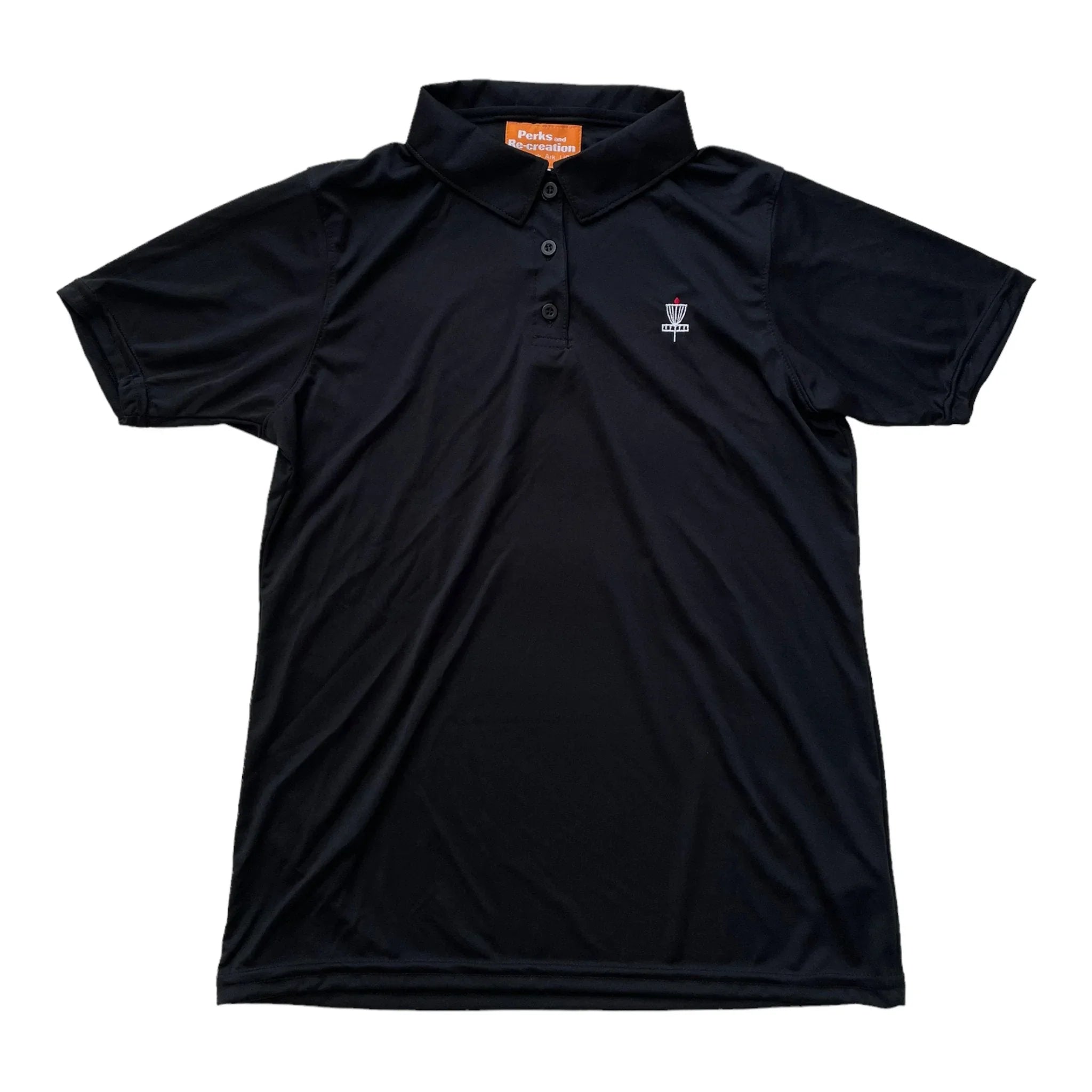 Perks and Re - creation W BP1 Polo | Black Disc Golf