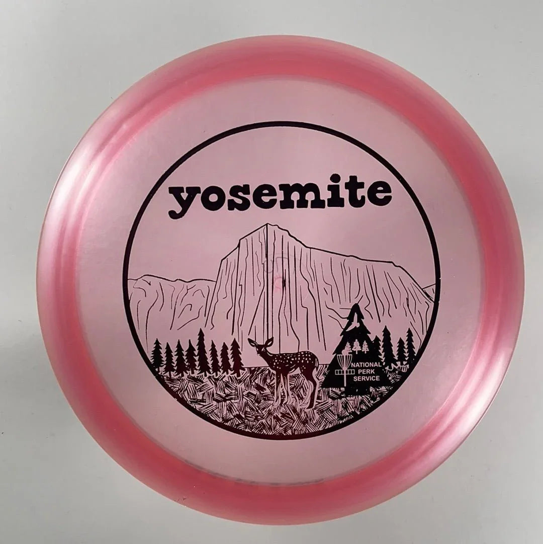 Perks and Re - creation Yosemite - Teebird3 | Luster | Pink/Red 170g (Run 2) 44/50 Disc Golf