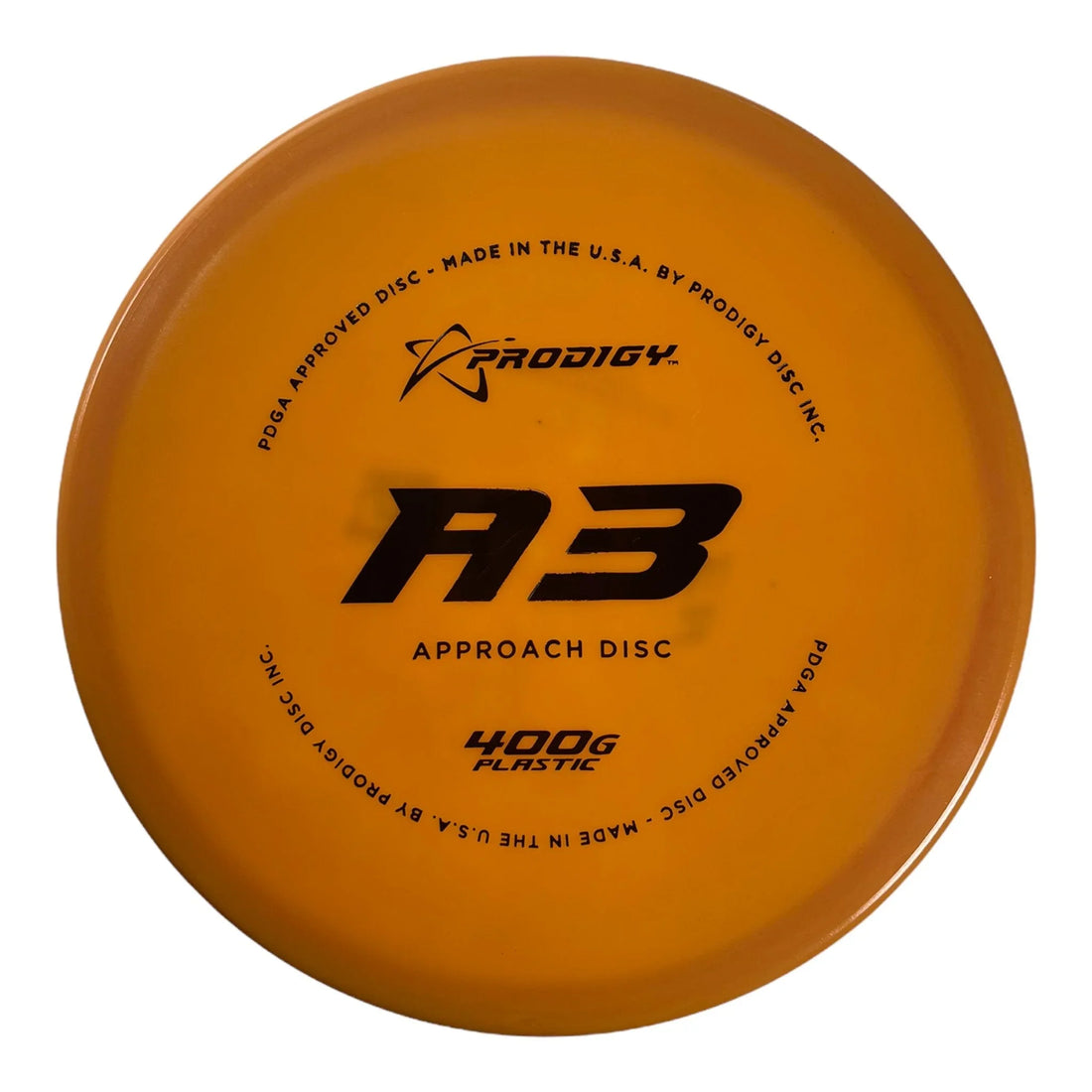 Prodigy Disc A3 | 400G | Orange/Black 164g (Kevin Jones) Disc Golf
