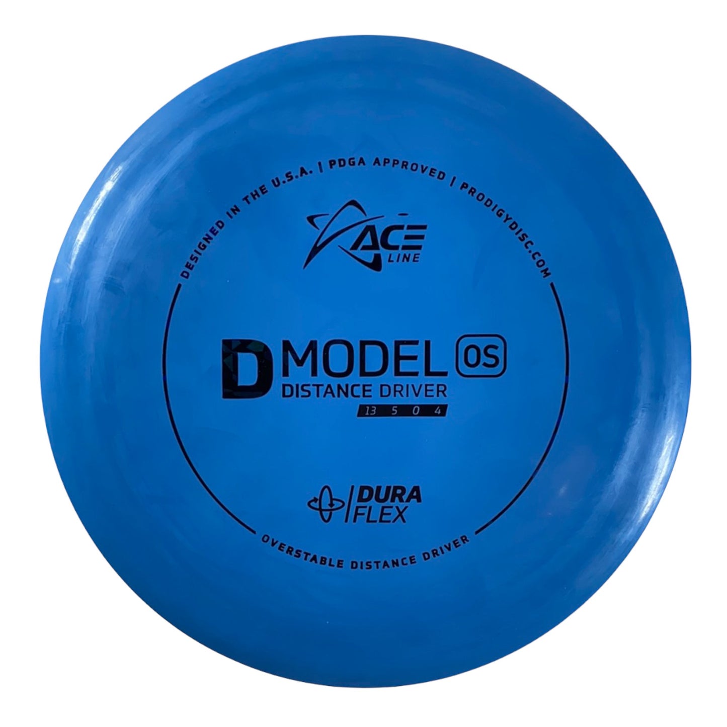 Prodigy Disc D Model OS | Dura Flex | Blue/Black 174g Disc Golf