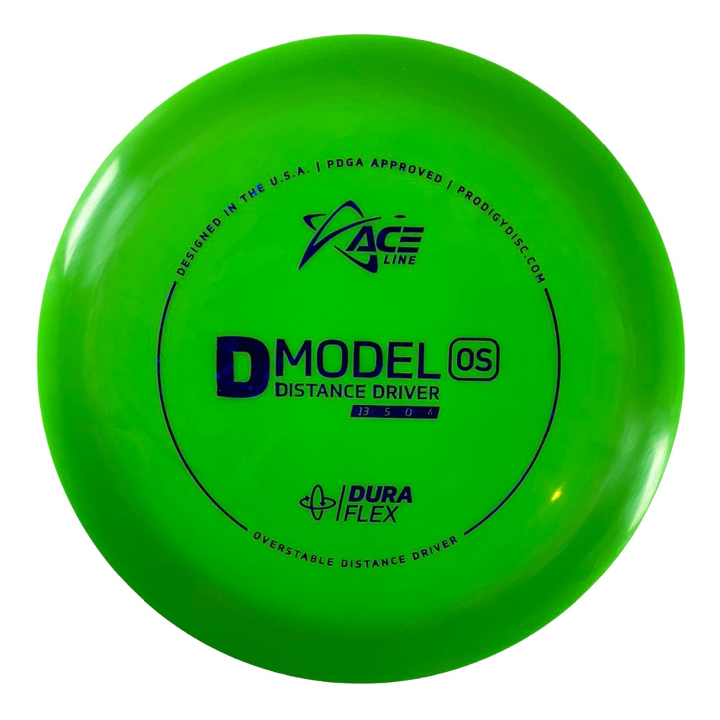 Prodigy Disc D Model OS | Dura Flex | Green/Blue 174g Disc Golf