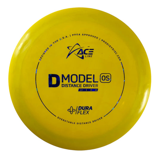 Prodigy Disc D Model OS | Dura Flex | Yellow/Blue 173g Disc Golf