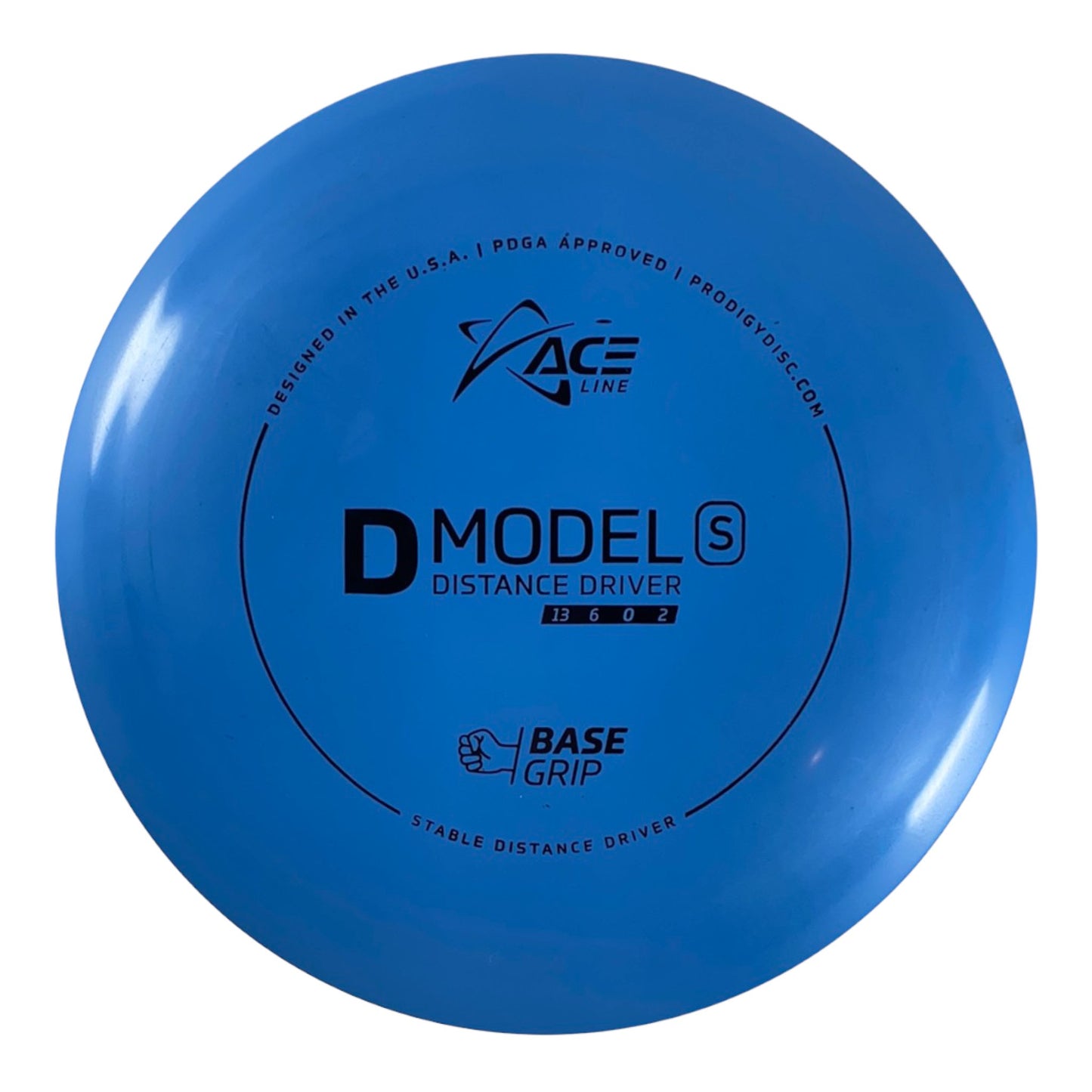 Prodigy Disc D Model S | Base Grip | Blue/Black 173-174g Disc Golf