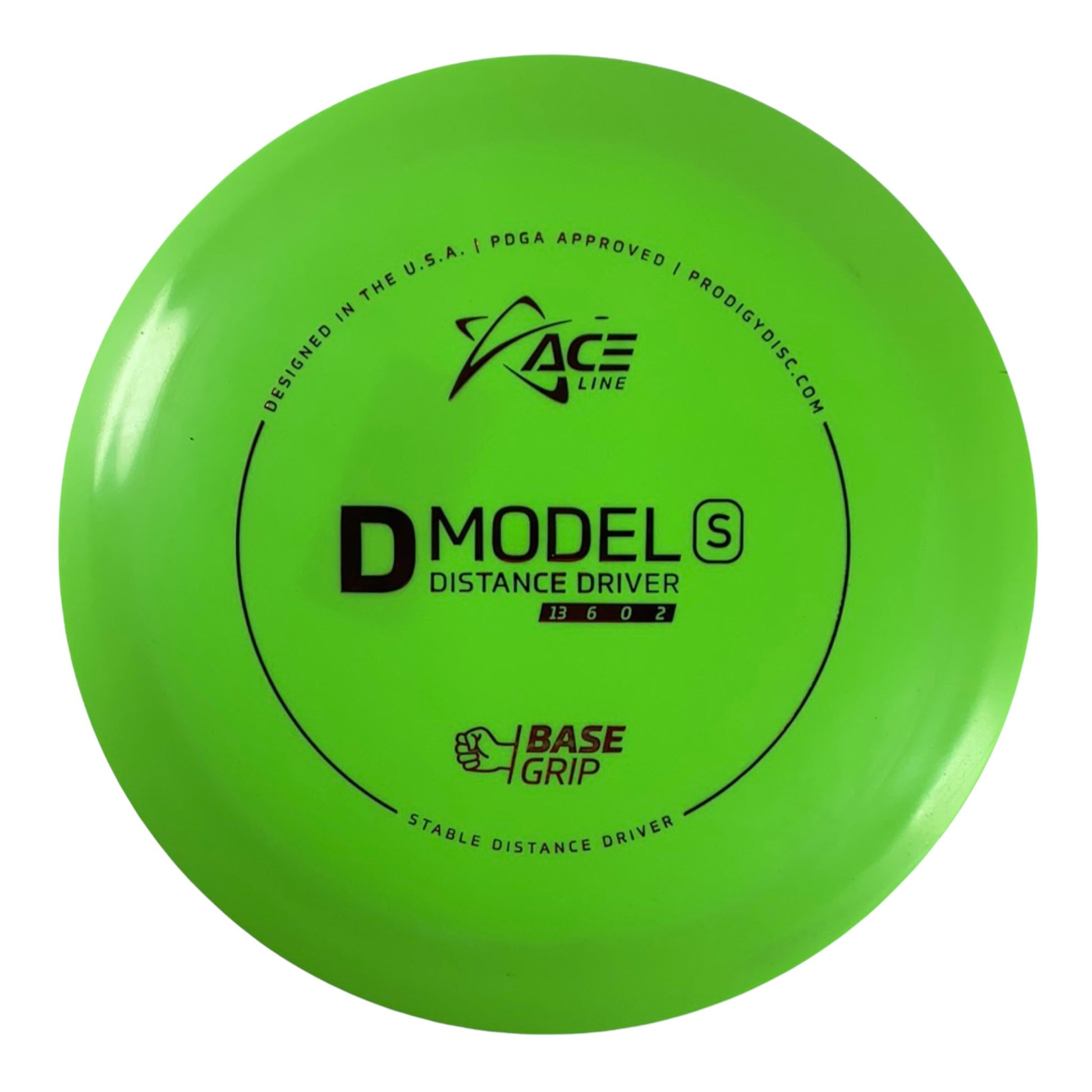 Prodigy Disc D Model S | Base Grip | Green/Blue 174g Disc Golf