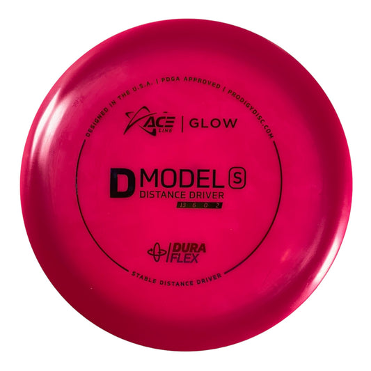 Prodigy Disc D Model S | Dura Flex Glow | Pink/Rainbow 174g Disc Golf