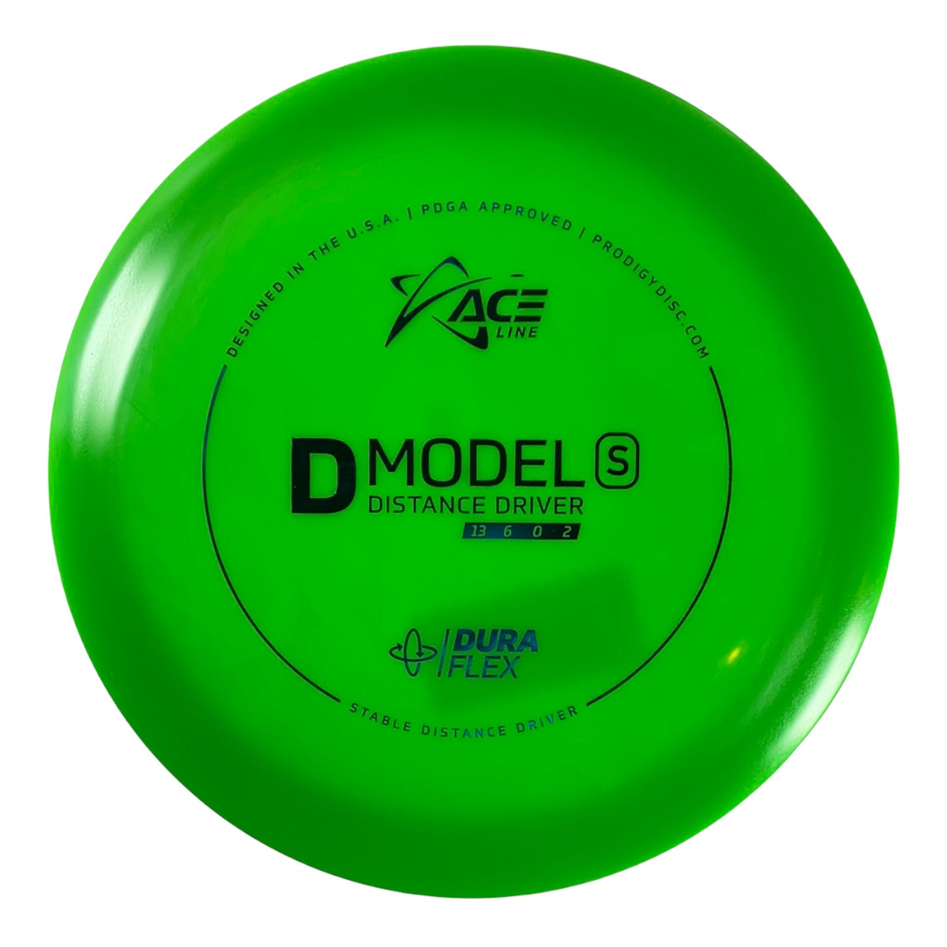 Prodigy Disc D Model S | Dura Flex | Green/Blue 173-174g Disc Golf