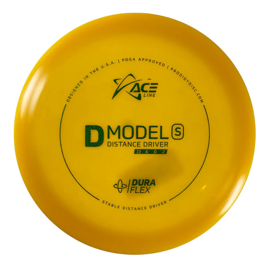 Prodigy Disc D Model S | Dura Flex | Yellow/Green 173g Disc Golf