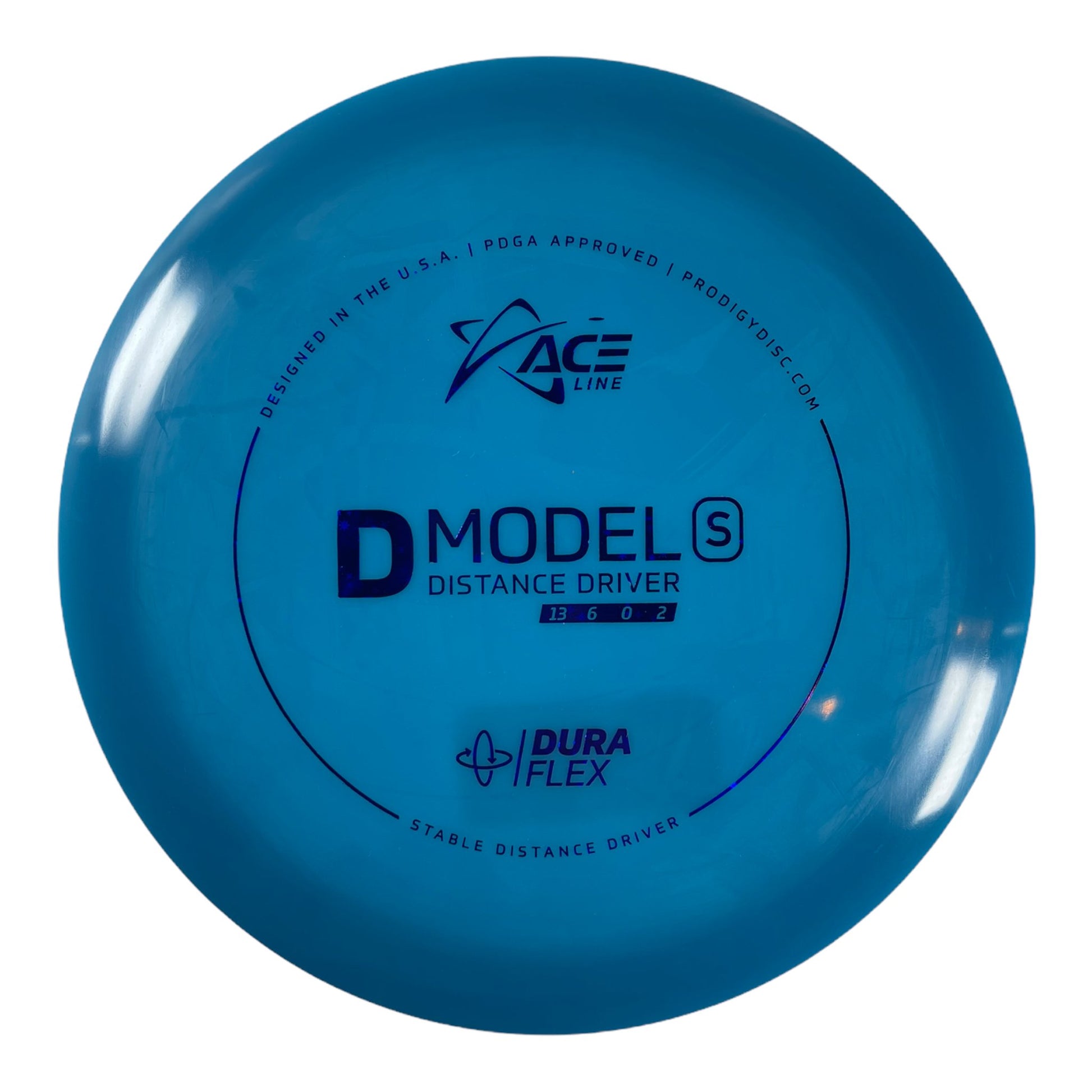 Prodigy Disc D Model US | Dura Flex | Blue/Blue 174-175g Disc Golf