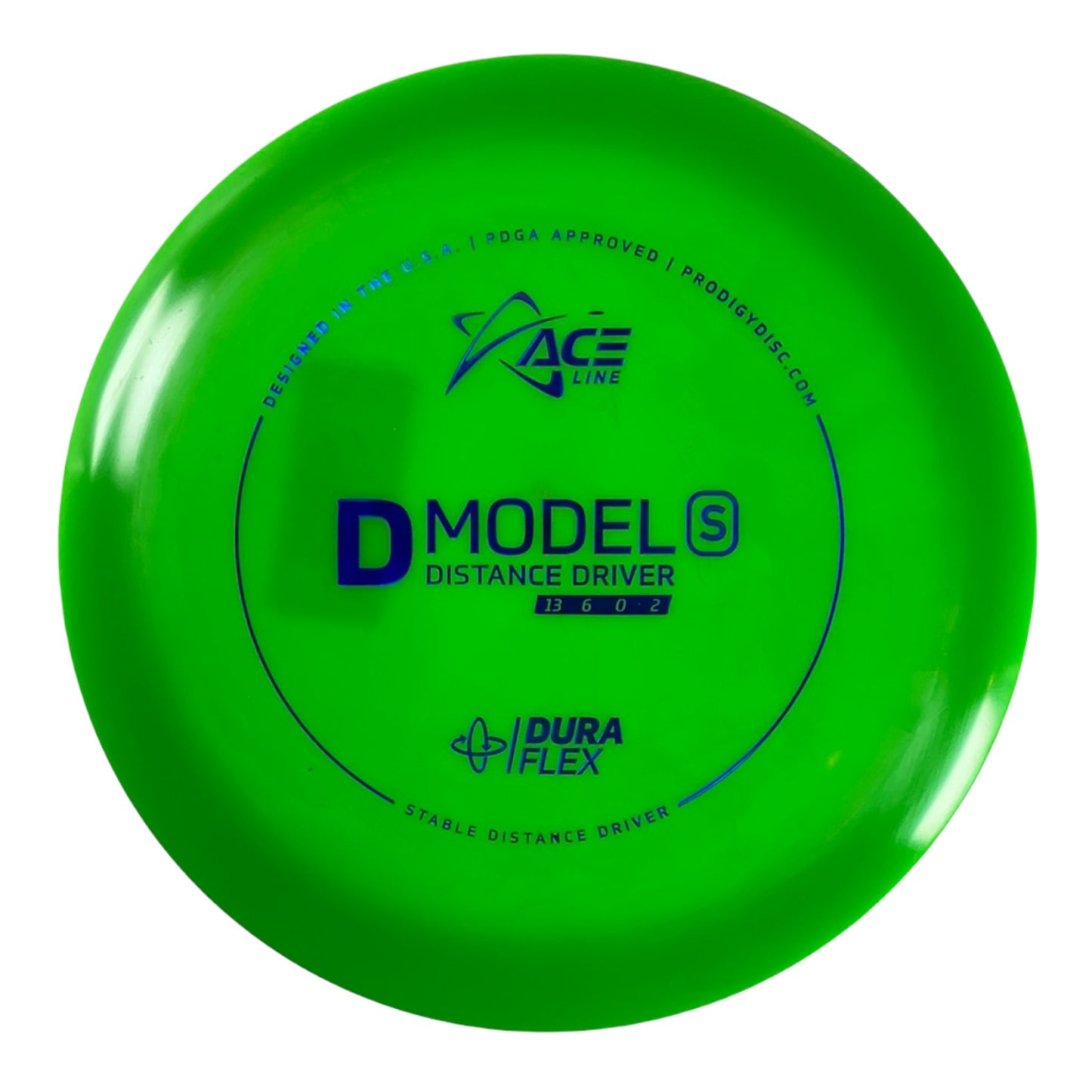 Prodigy Disc D Model US | Dura Flex | Green/Blue 174g Disc Golf