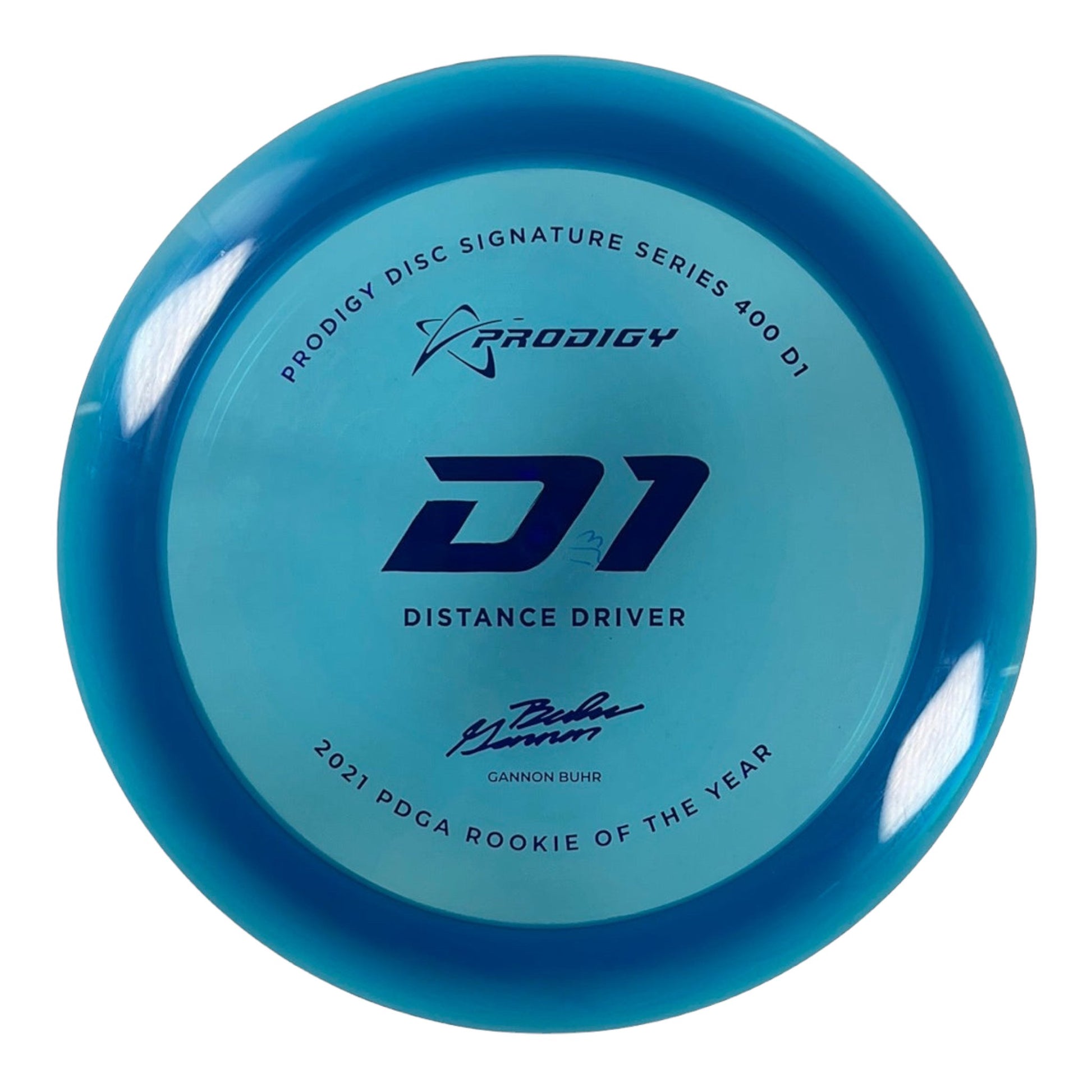 Prodigy Disc D1 | 400 | Blue/Blue 173g (Gannon Buhr) Disc Golf