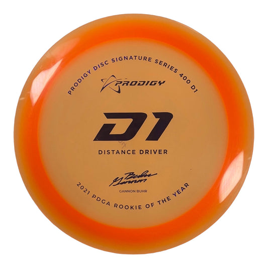 Prodigy Disc D1 | 400 | Orange/Blue 174g (Gannon Buhr) Disc Golf