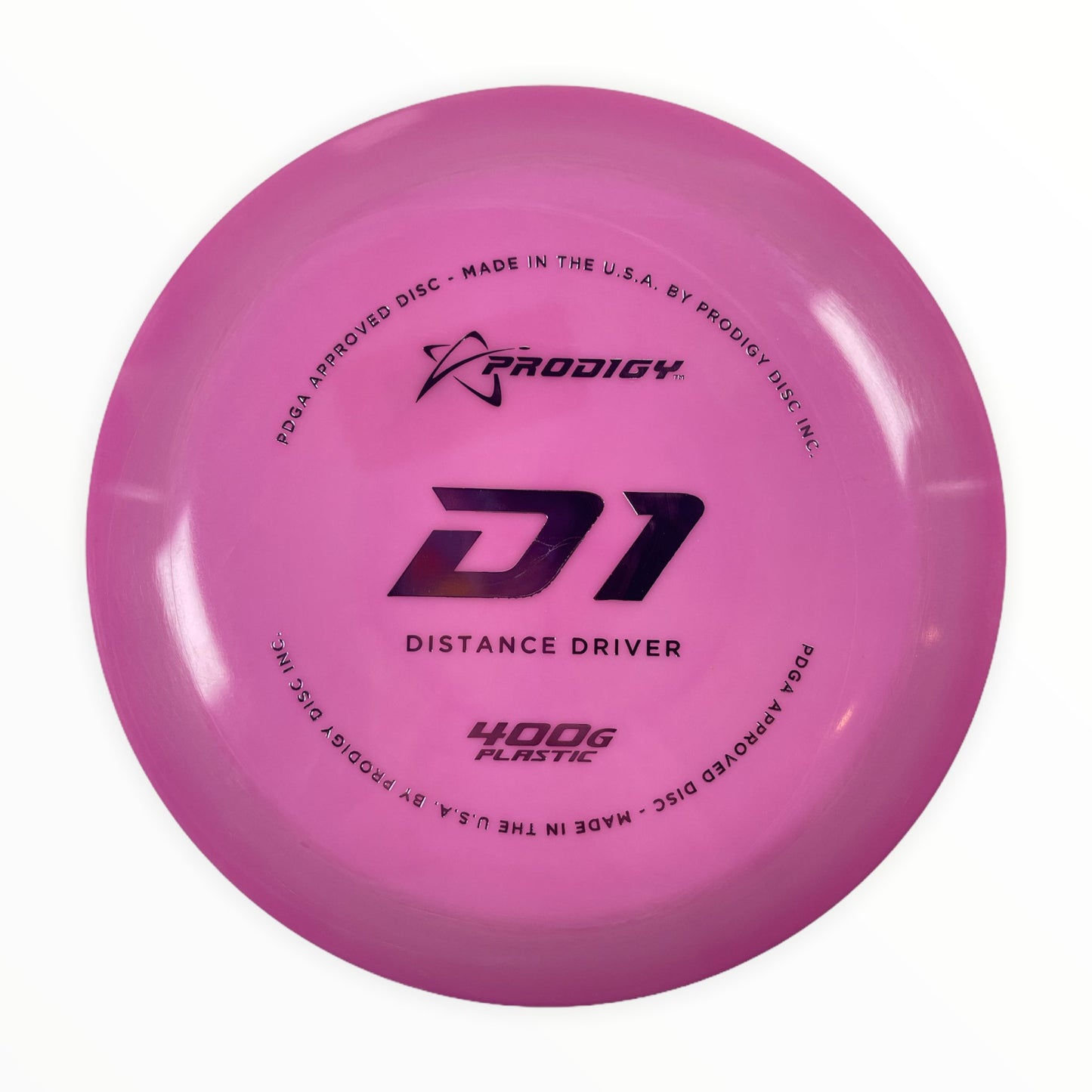 Prodigy Disc D1 | 400G | Pink/Pink 162g Disc Golf