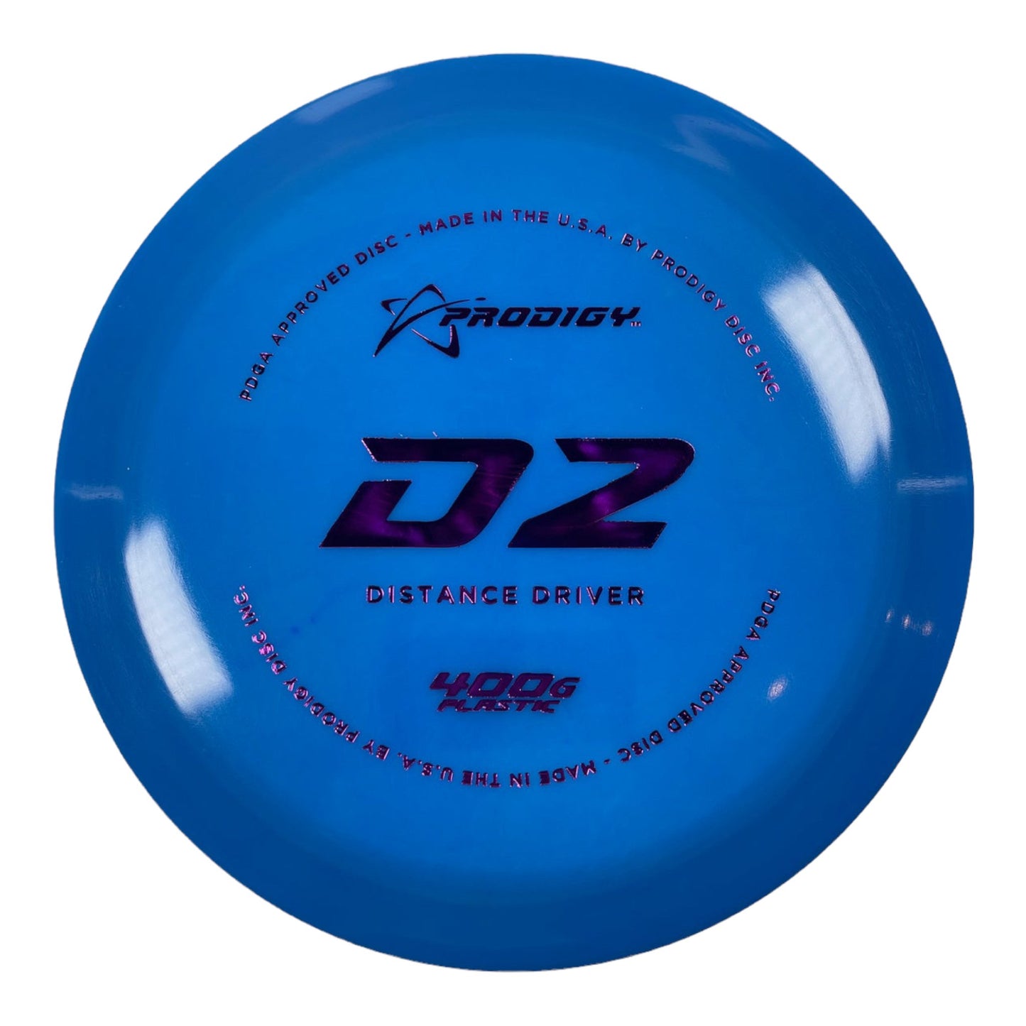 Prodigy Disc D2 | 400G | Blue/Magenta 173-174g Disc Golf