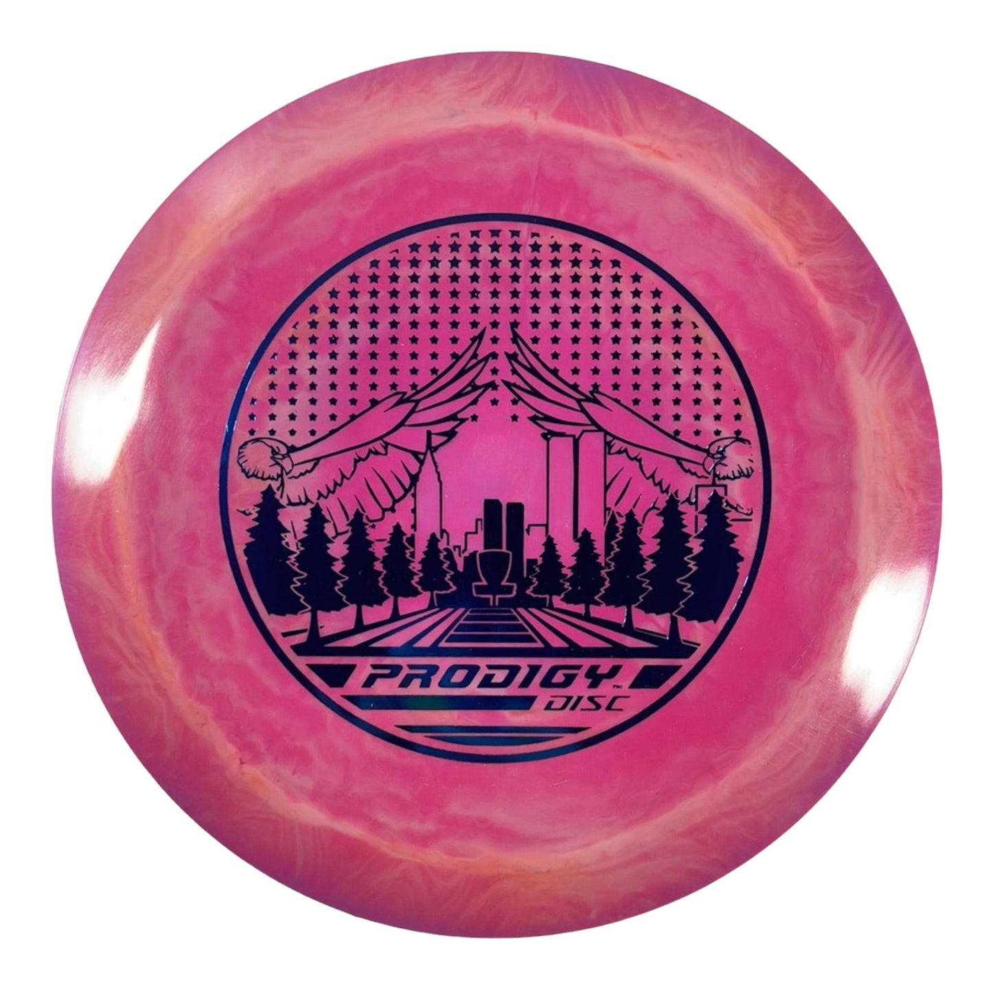 Prodigy Disc D2 | 500 Spectrum | Pink/Blue 174g (Tribute Stamp) Disc Golf