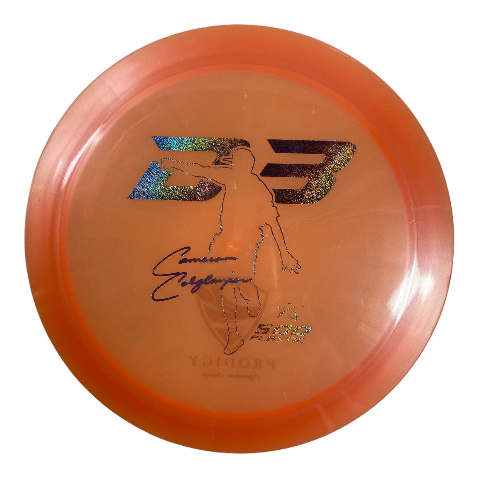 Prodigy Disc D3 | 500 | Orange/Holo 173-174g (Cameron Colglazier) Disc Golf