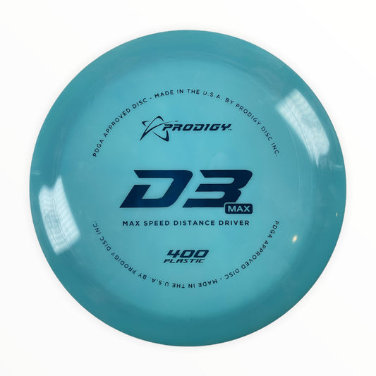 Prodigy Disc D3 Max | 400G | Blue/Blue Disc Golf