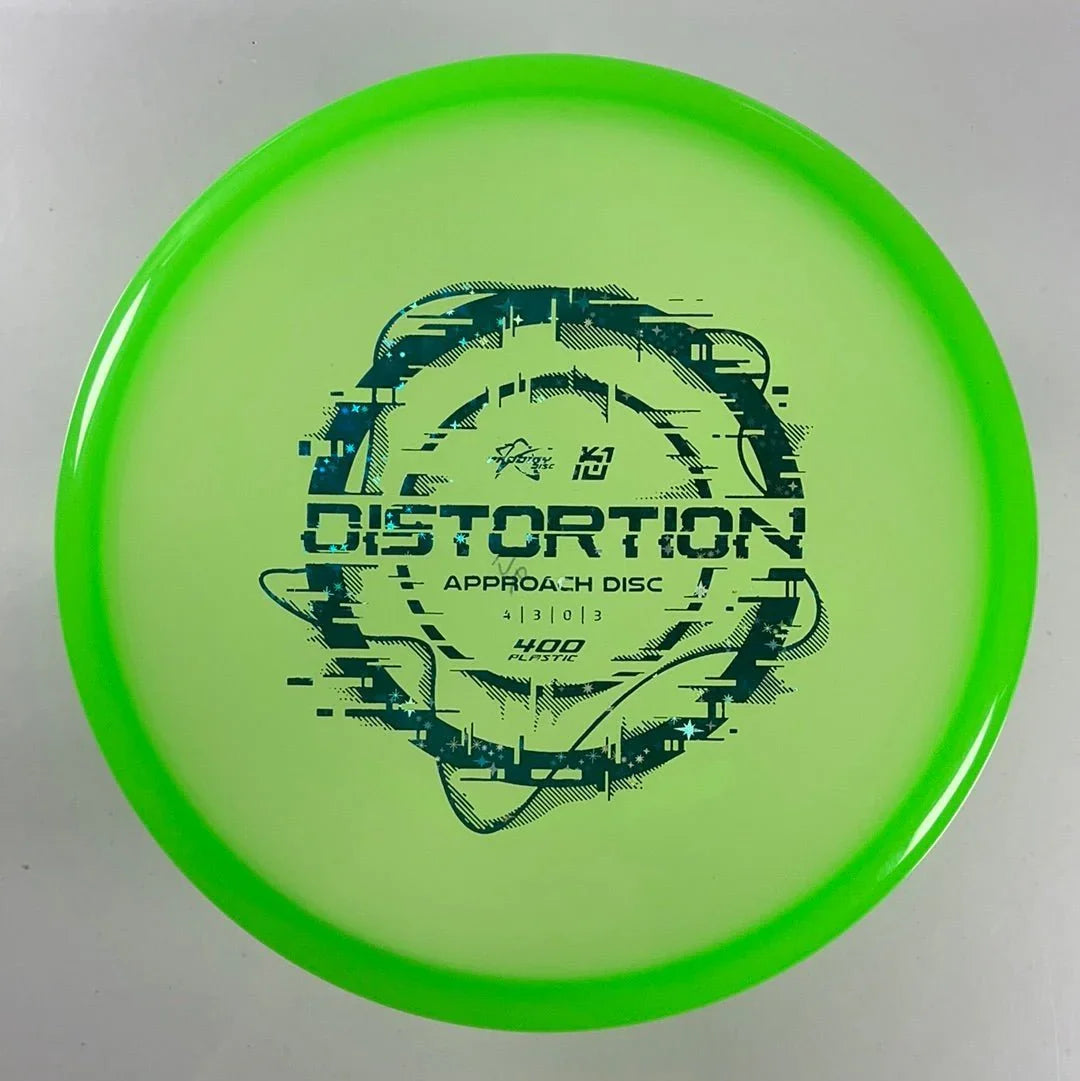 Prodigy Disc Distortion | 400 | Green/Blue 176g (Kevin Jones) Disc Golf