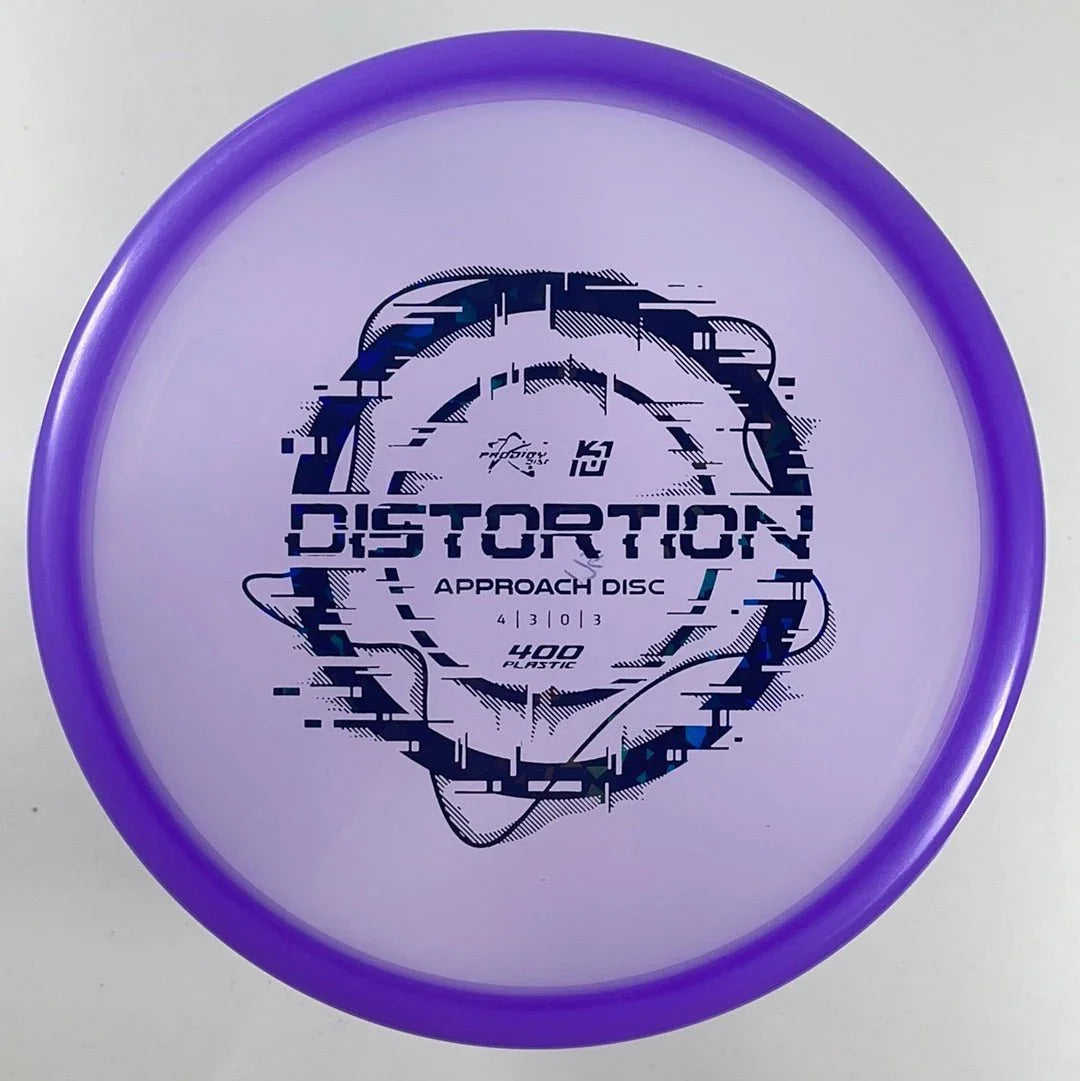 Prodigy Disc Distortion | 400 | Purple/Black 175g (Kevin Jones) Disc Golf