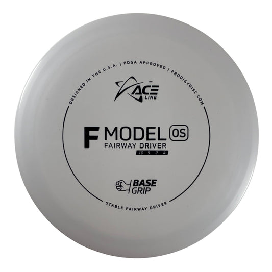 Prodigy Disc F Model OS | Base Grip | White/Black 174-175g Disc Golf