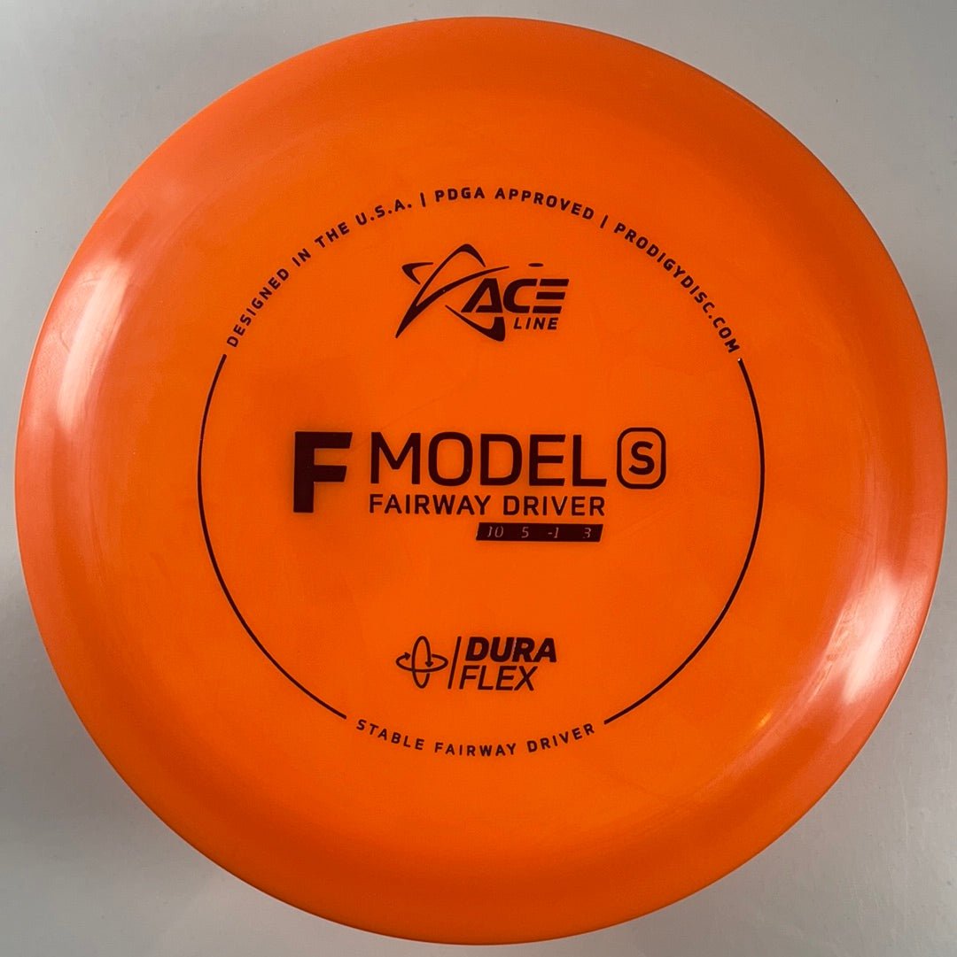 Prodigy Disc F Model S | Dura Flex | Orange/Blue 174g Disc Golf