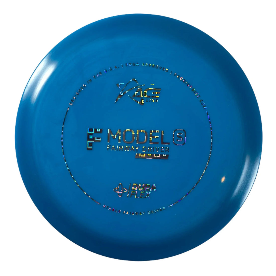 Prodigy Disc F Model S | Dura Flex | Blue/Holo 176g Disc Golf