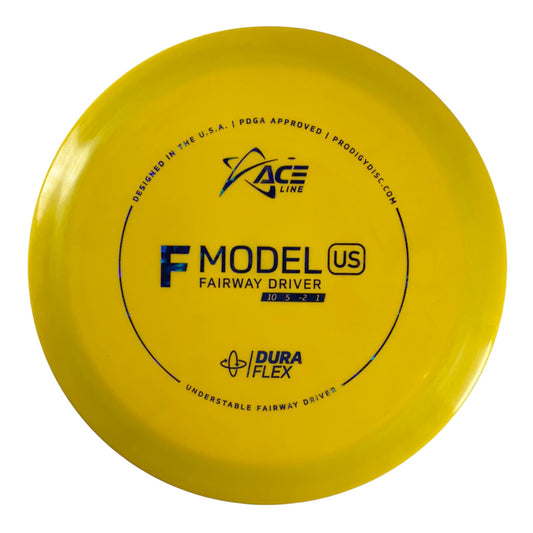 Prodigy Disc F Model US | Dura Flex | Yellow/Blue 173g Disc Golf
