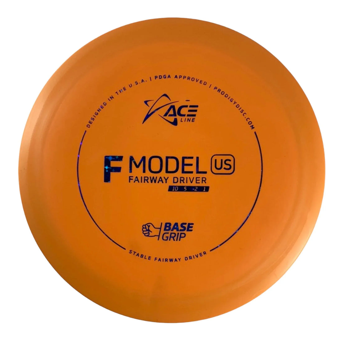 Prodigy Disc F Model US | Base Grip | Orange/Purple 174g Disc Golf