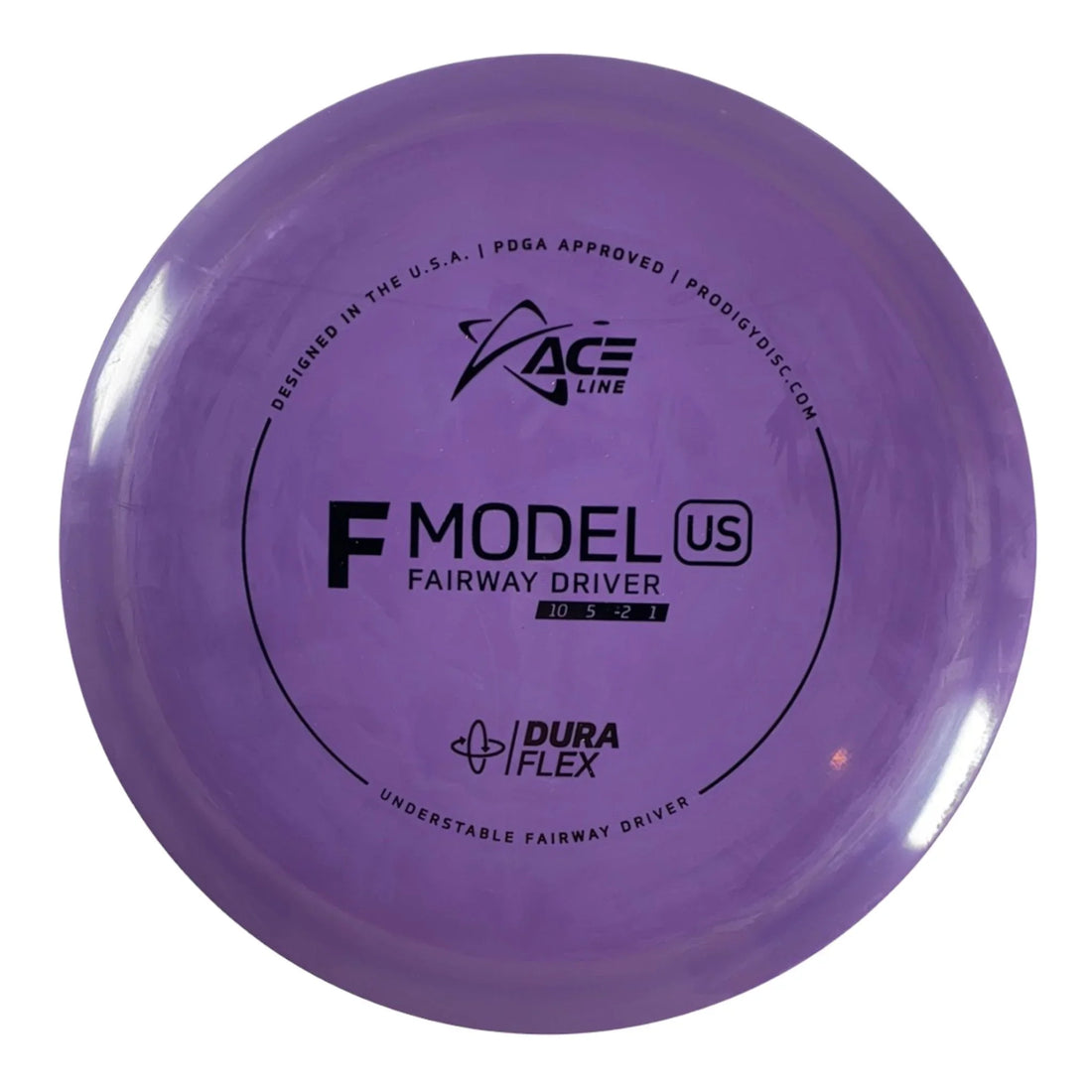 Prodigy Disc F Model US | Dura Flex | Purple/Black 173 - 175g Disc Golf