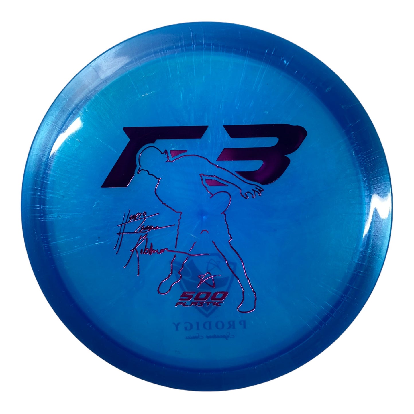 Prodigy Disc F3 | 500 | Blue/Pink 174g (Isaac Robinson) Disc Golf