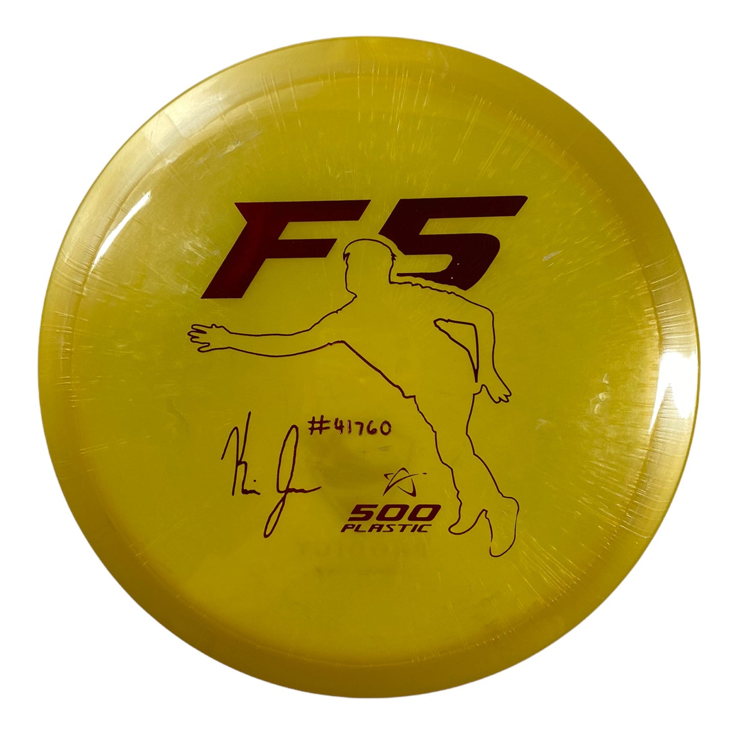 Prodigy Disc F5 | 500 | Gold/Red 174g (Kevin Jones) Disc Golf