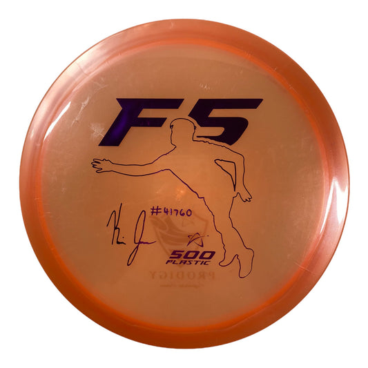 Prodigy Disc F5 | 500 | Peach/Purple 175g (Kevin Jones) Disc Golf