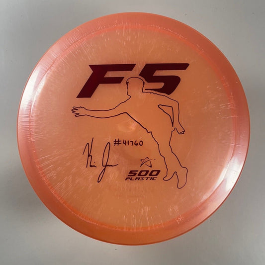 Prodigy Disc F5 | 500 | Peach/Red 174g (Kevin Jones) Disc Golf