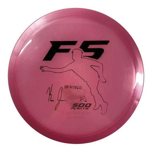 Prodigy Disc F5 | 500 | Pink/Rainbow 176g (Kevin Jones) Disc Golf