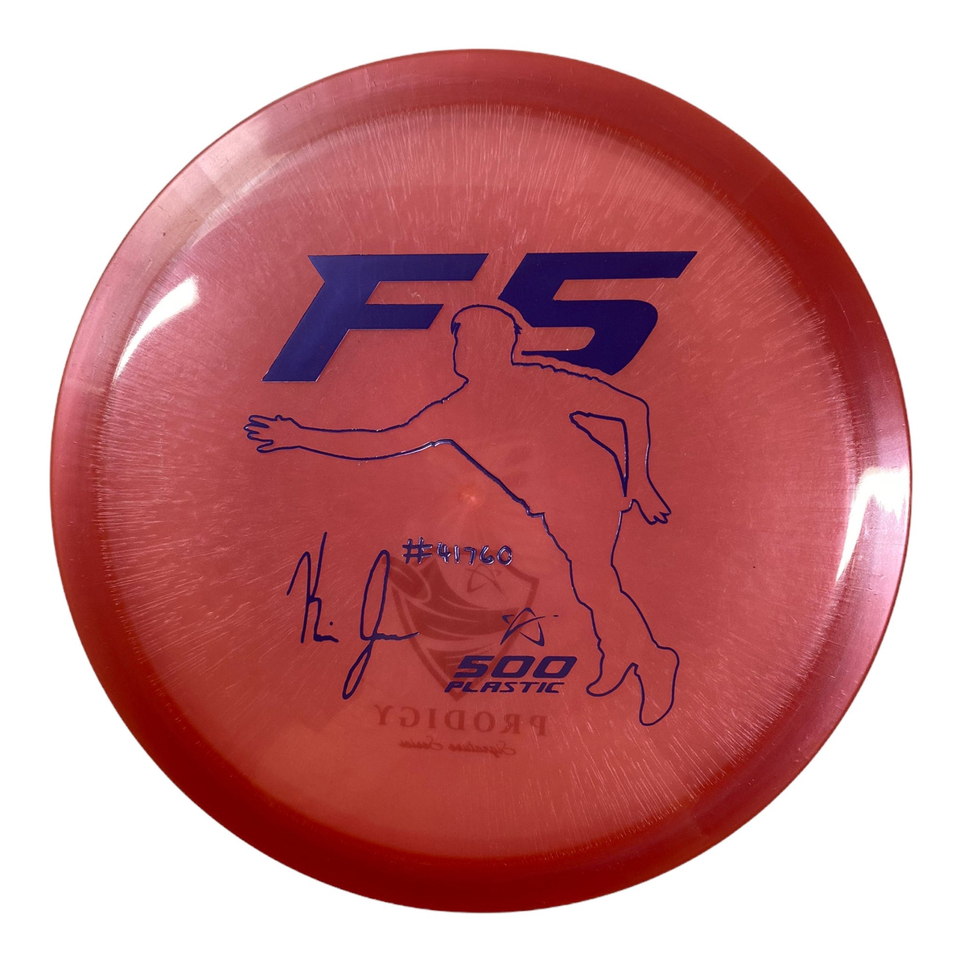 Prodigy Disc F5 | 500 | Red/Lilac 175g (Kevin Jones) Disc Golf