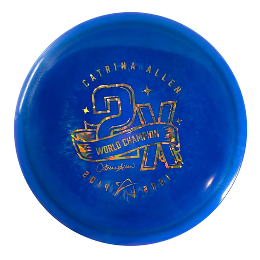 Prodigy Disc F7 | 400G | Blue/Gold 176g (Catrina Allen) Disc Golf