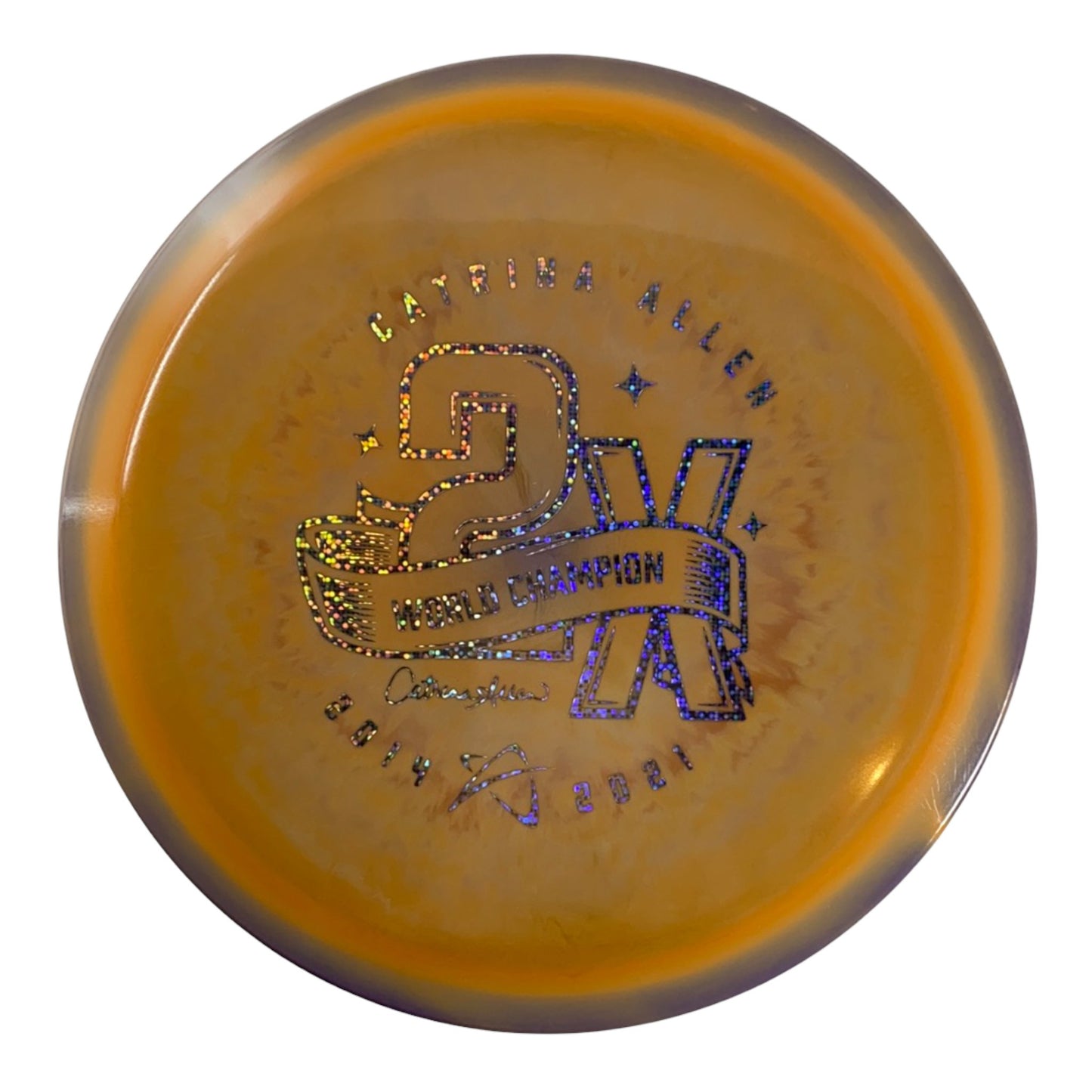 Prodigy Disc F7 | 400G | Orange/Grey/Silver 176g (Catrina Allen) Disc Golf
