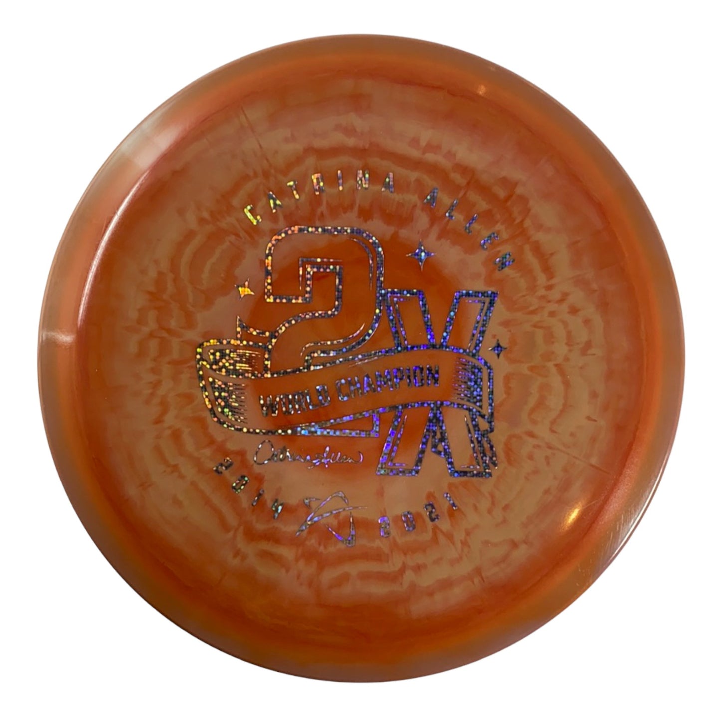 Prodigy Disc F7 | 400G | Orange/Silver 176g (Catrina Allen) Disc Golf