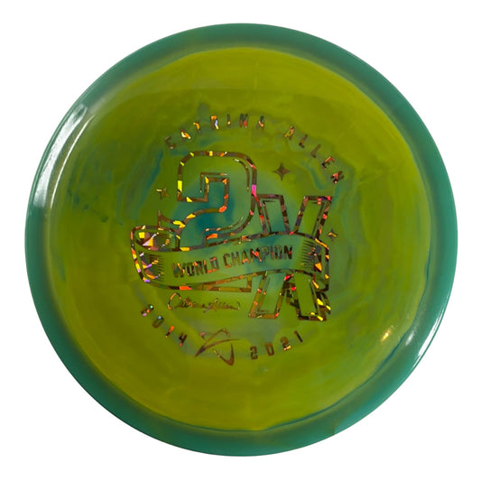 Prodigy Disc F7 | 400G | Yellow/Green/Gold 176g (Catrina Allen) Disc Golf