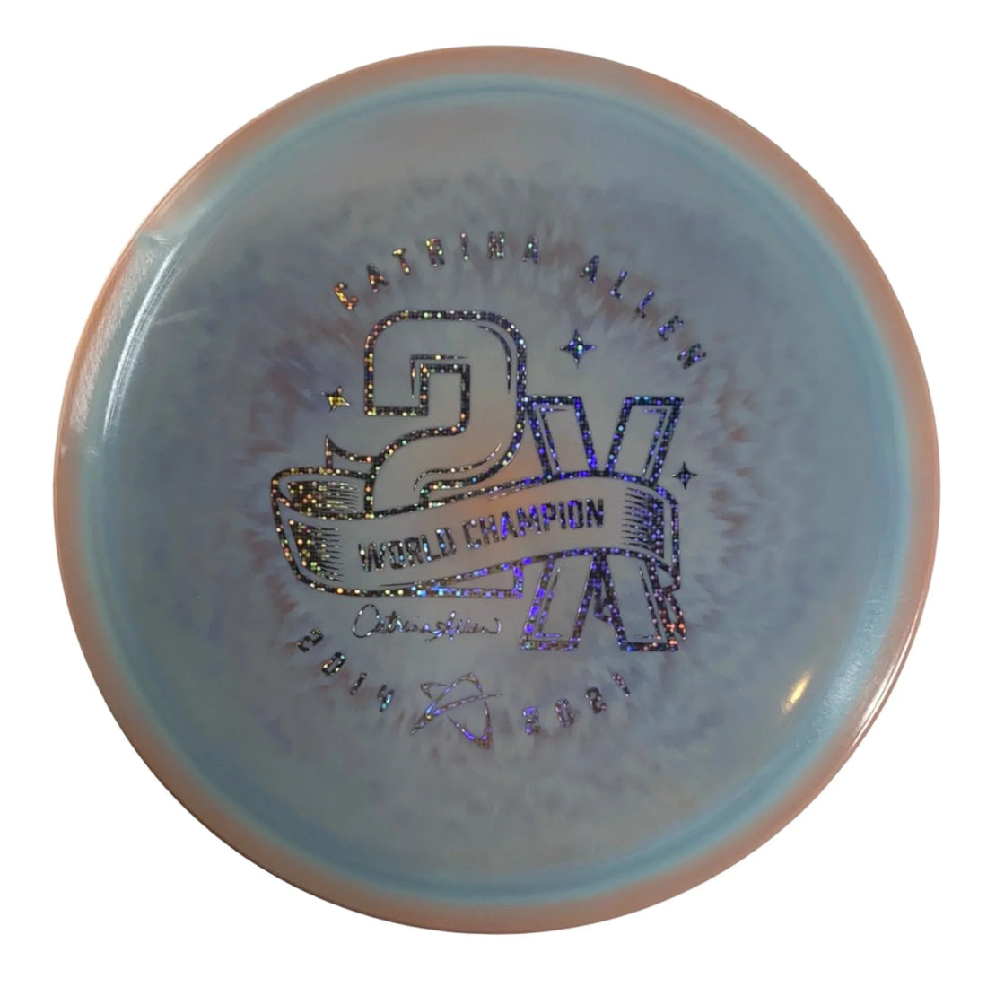 Prodigy Disc F7 | 400G | Grey/Pink/Silver 175g (Catrina Allen) Disc Golf