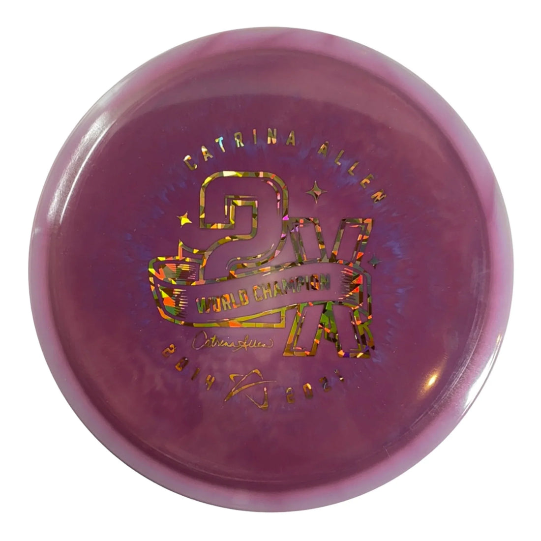 Prodigy Disc F7 | 400G | Pink/Gold 177g (Catrina Allen) Disc Golf