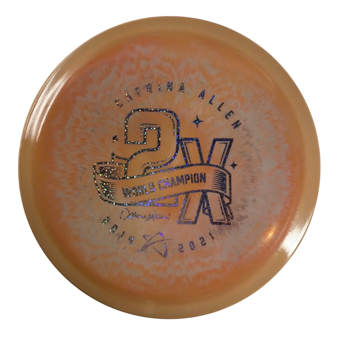 Prodigy Disc F7 | 400G | Pink/Silver 175g (Catrina Allen) Disc Golf