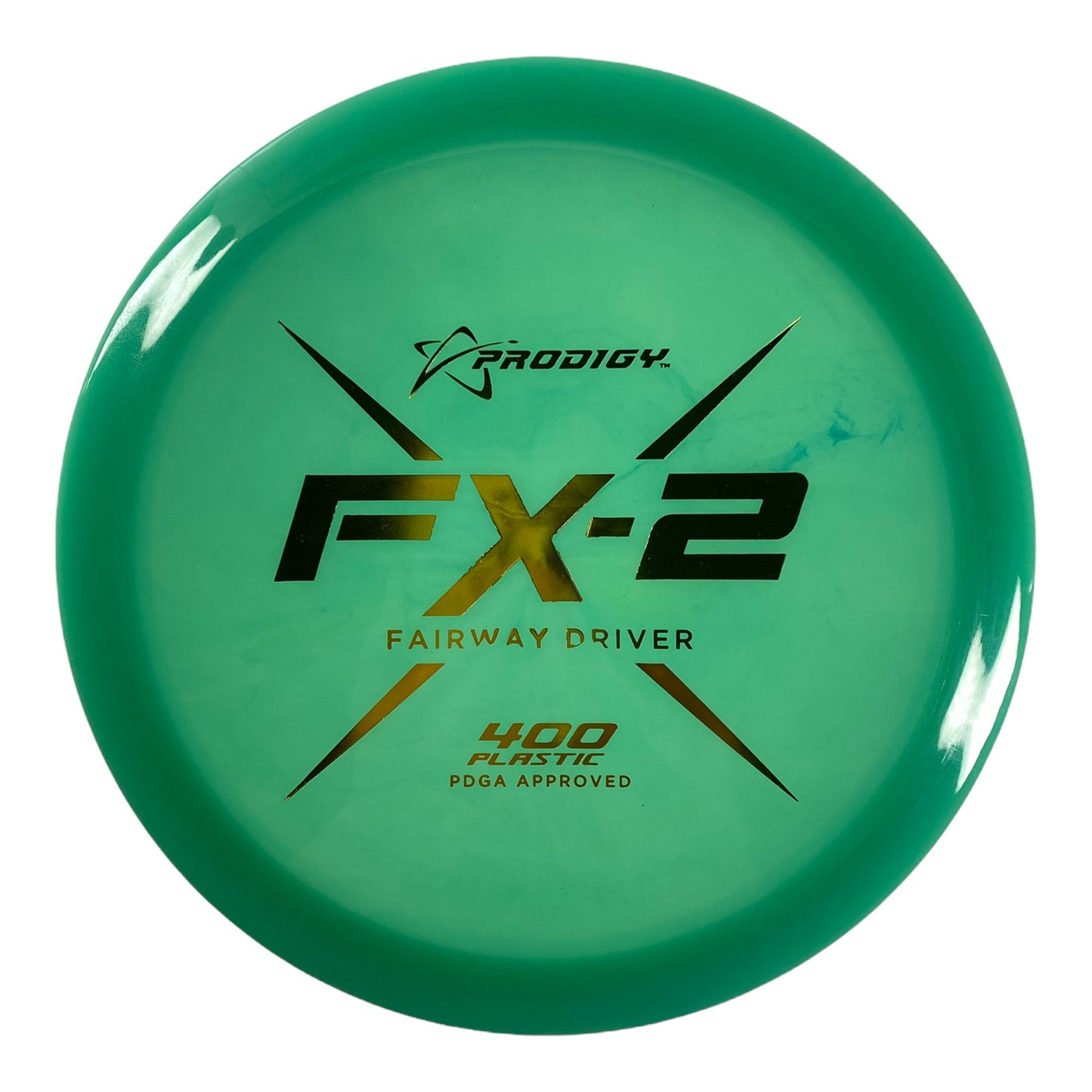 Prodigy Disc FX-2 | 400 | Green/Gold 171g Disc Golf