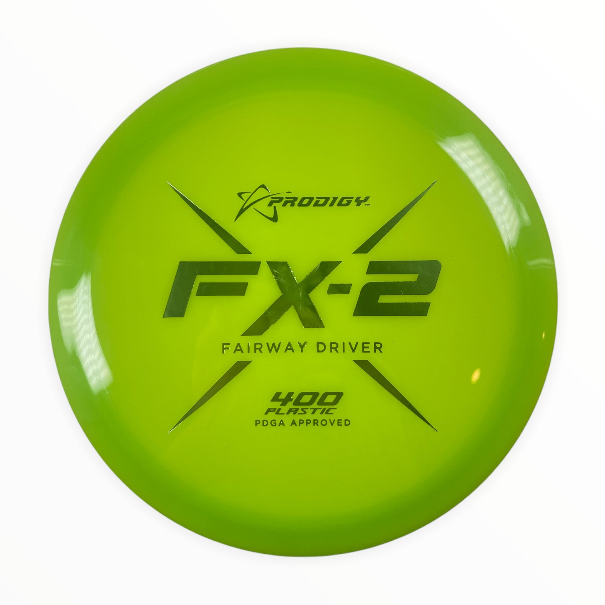Prodigy Disc FX-2 | 400 | Green/Green 174-175g Disc Golf