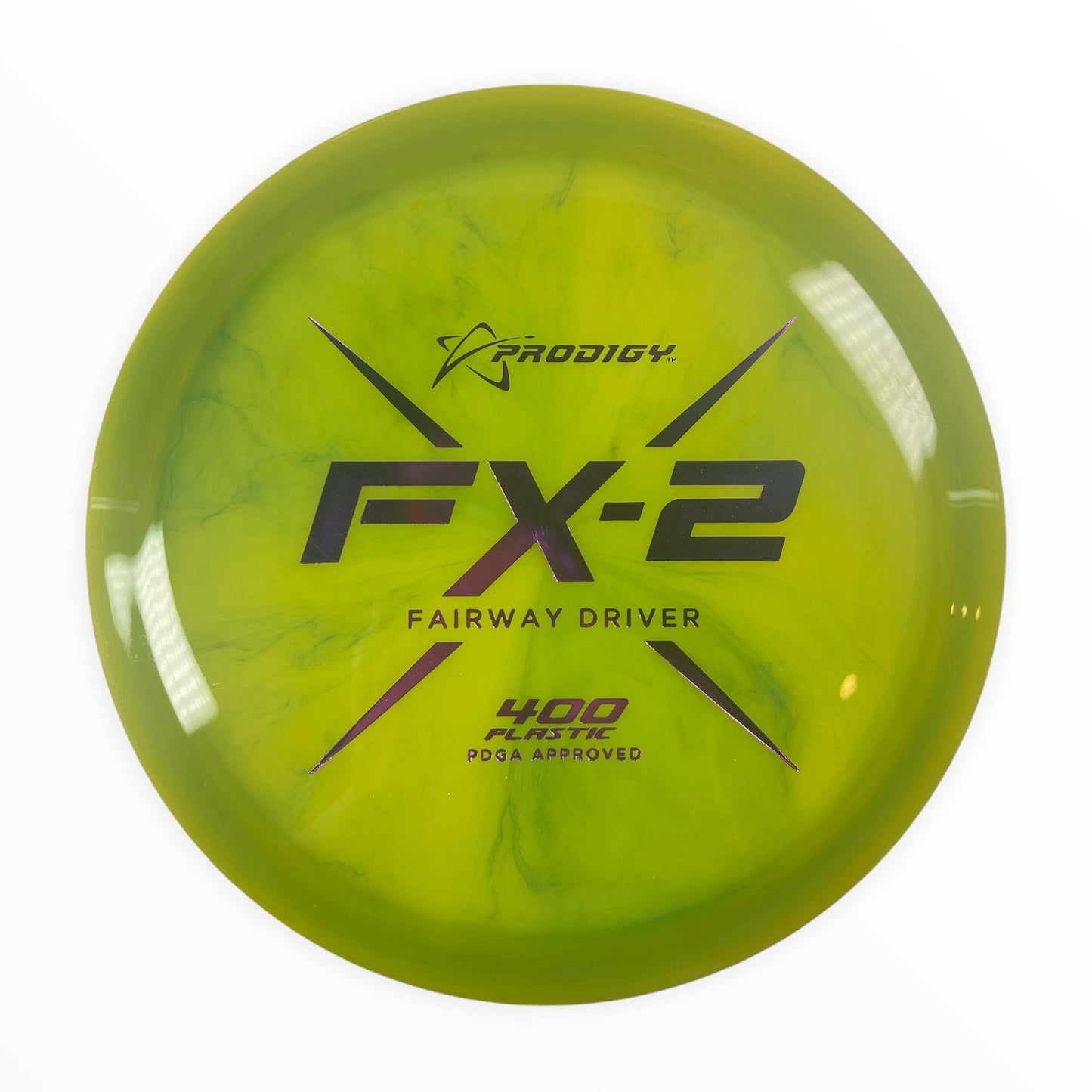 Prodigy Disc FX-2 | 400 | Green/Purple 173g Disc Golf