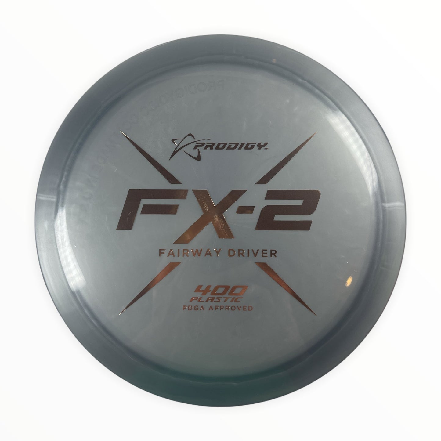 Prodigy Disc FX-2 | 400 | Grey/Gold 175g Disc Golf