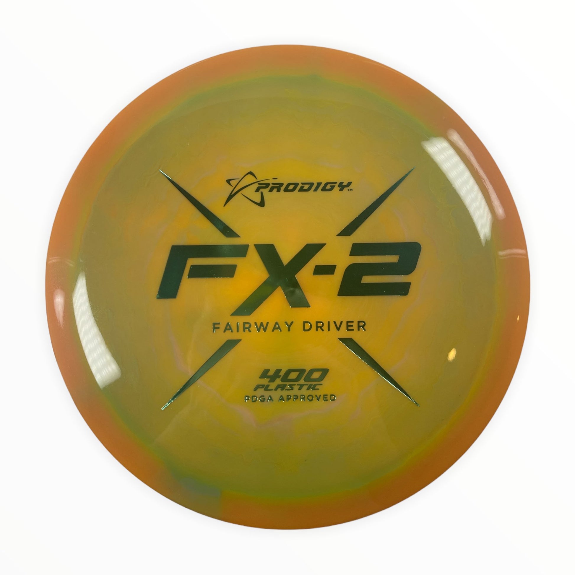 Prodigy Disc FX-2 | 400 | Orange/Green 174g Disc Golf