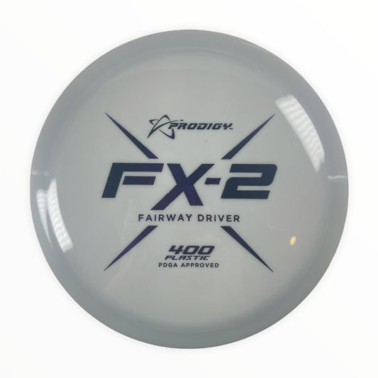 Prodigy Disc FX-2 | 400 | White/Purple Disc Golf