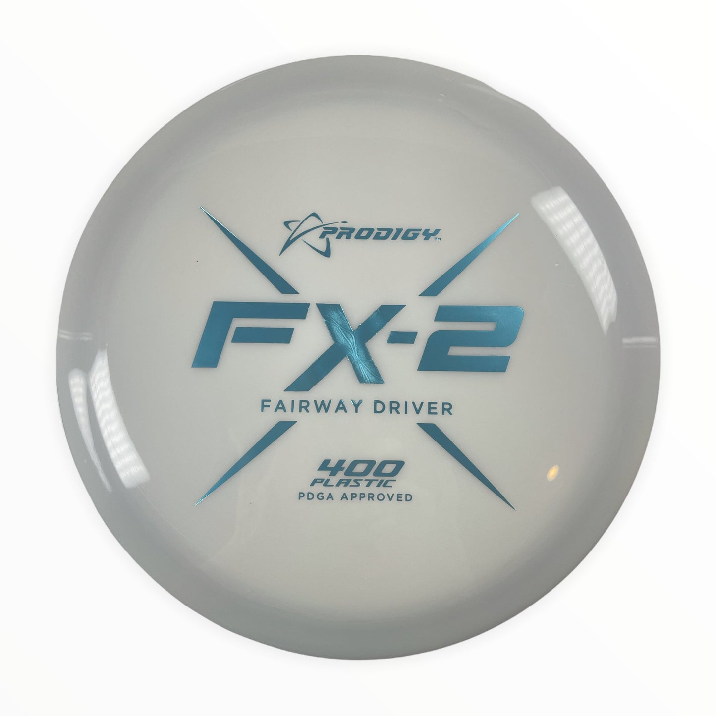 Prodigy Disc FX-2 | 400 | White/Teal 175g Disc Golf