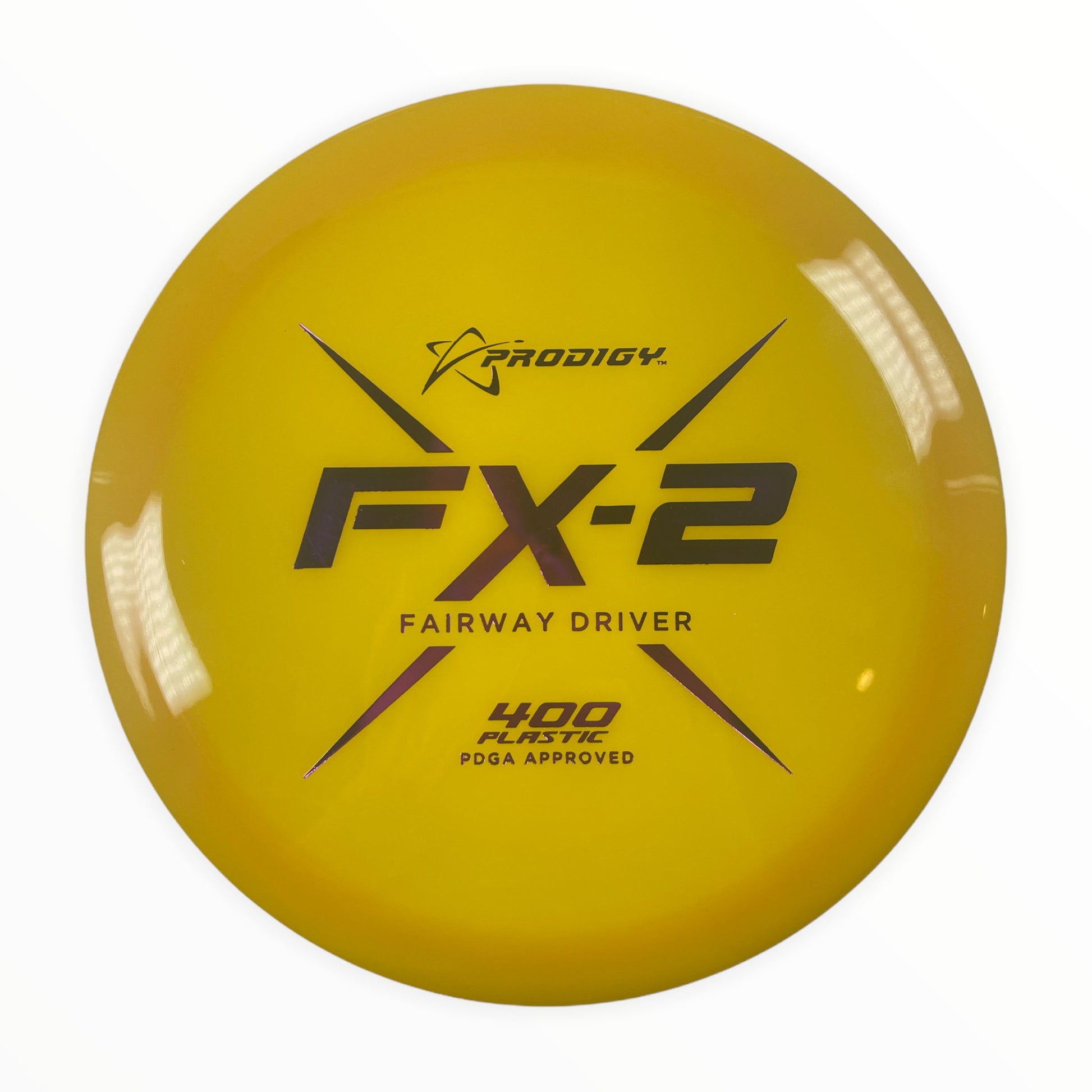 Prodigy Disc FX-2 | 400 | Yellow/Purple 171g Disc Golf