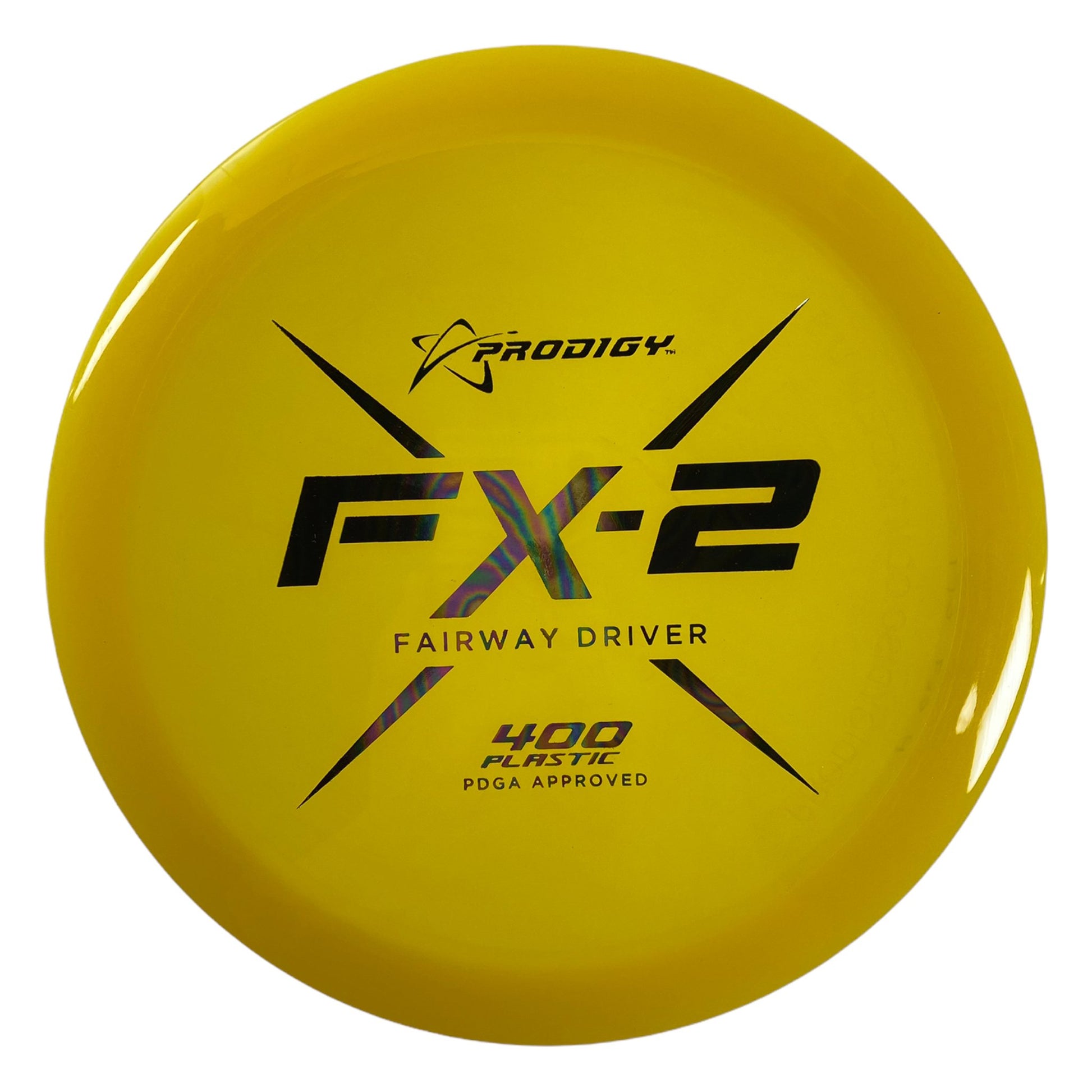 Prodigy Disc FX-2 | 400 | Yellow/Rainbow 172g Disc Golf